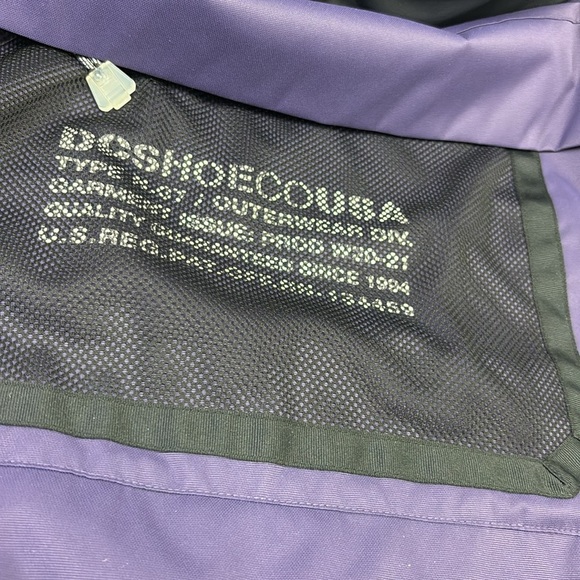 DC Shoes Purple & Black 10K Anorak Jacket Size Small - Picture 7 of 11